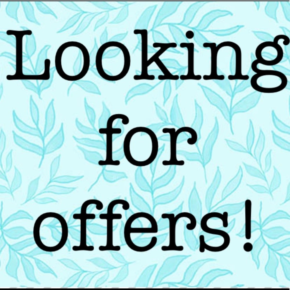 Closet clear out!! Looking for offers :)